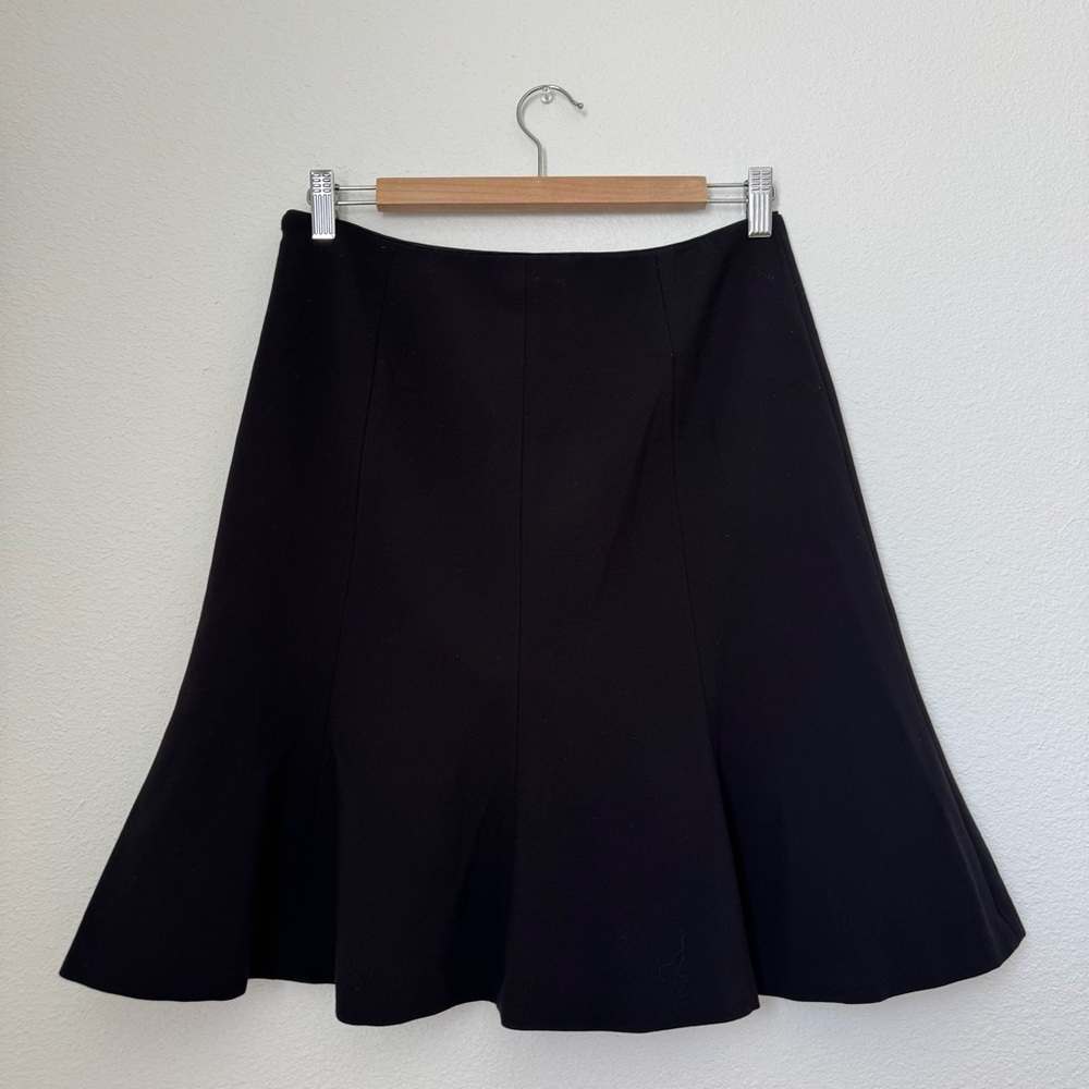 White House Black Market Black A-Line Mini Skirt - Picture 8 of 14